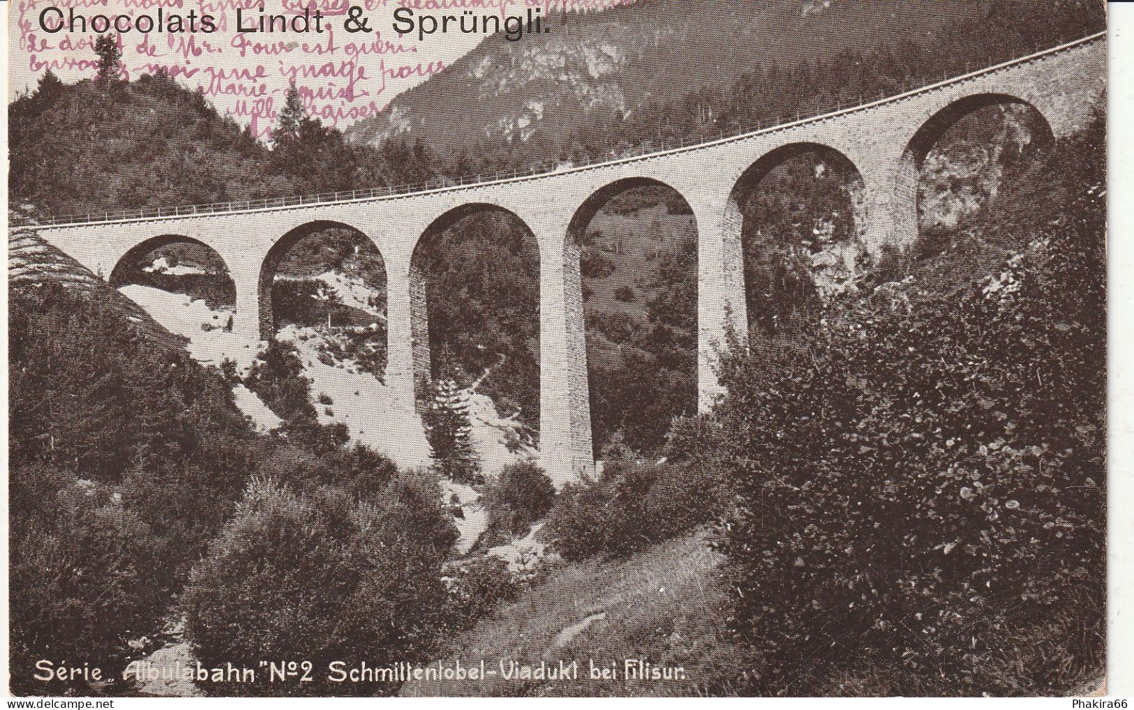 ALBULA BAHN SCHMITTENTOBEL - VIADUKT BEI FILISUR - Filisur