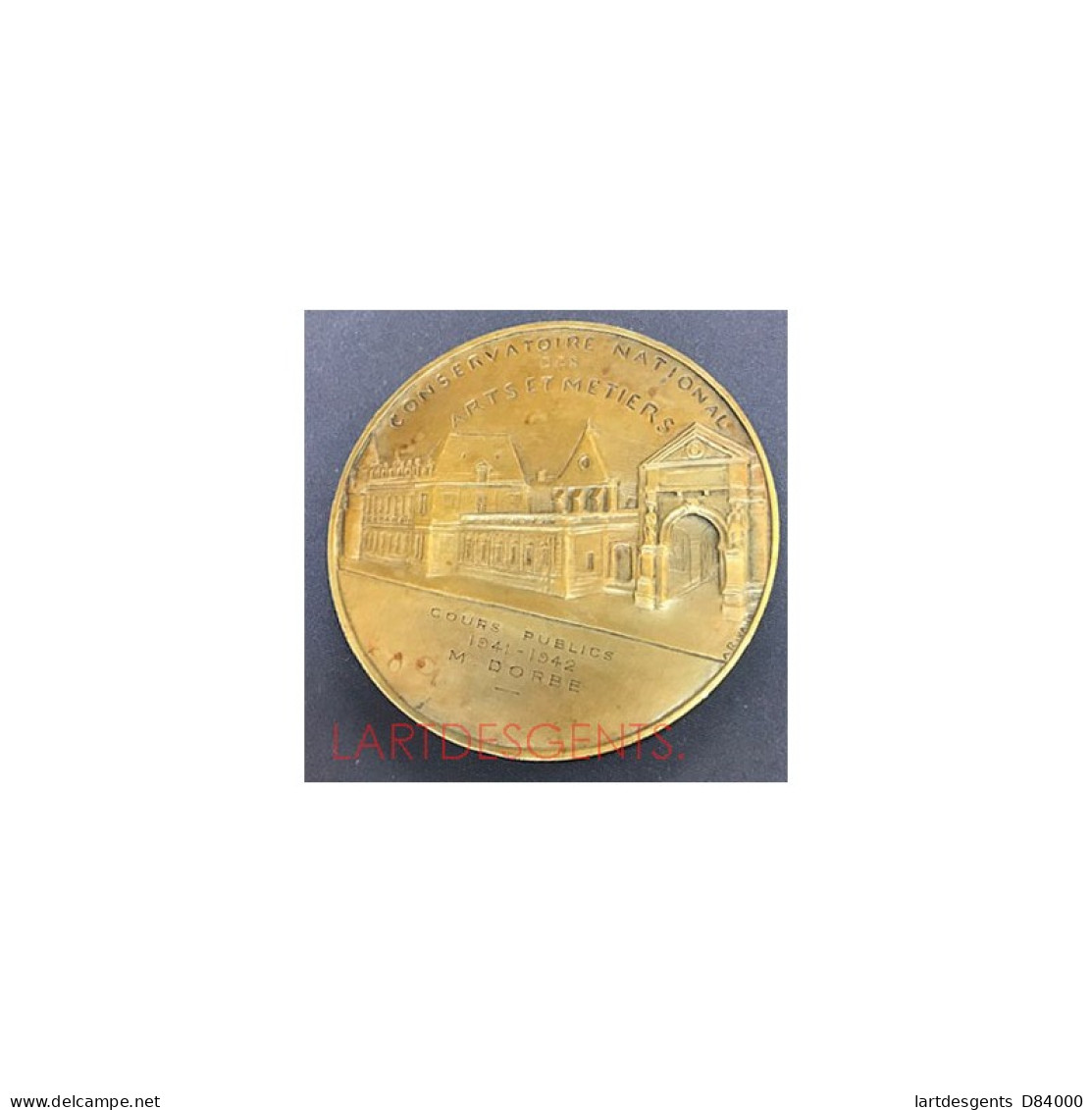 Médaille Conservatoire National Des Arts Et Métiers  Par A.RIVAUD, LARTDESGENTS.FR - Royal / Of Nobility