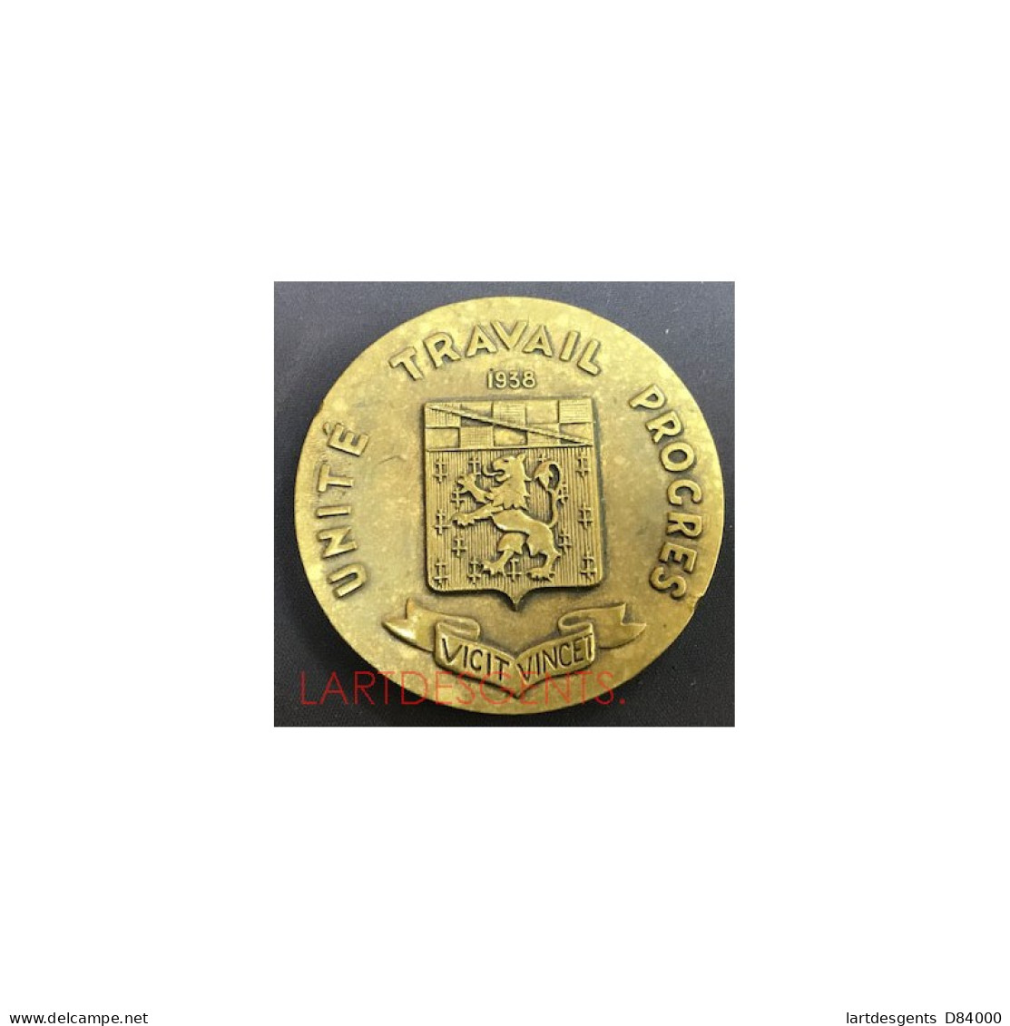 Médaille 1938 Tchad,Chambre De Commerce D'agriculture D'industrie , LARTDESGENTS.FR - Royaux / De Noblesse
