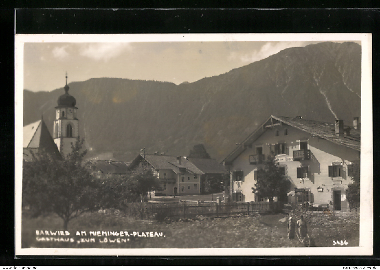 AK Mieming, Barwies, Gasthaus Zum Löwen  - Sonstige & Ohne Zuordnung