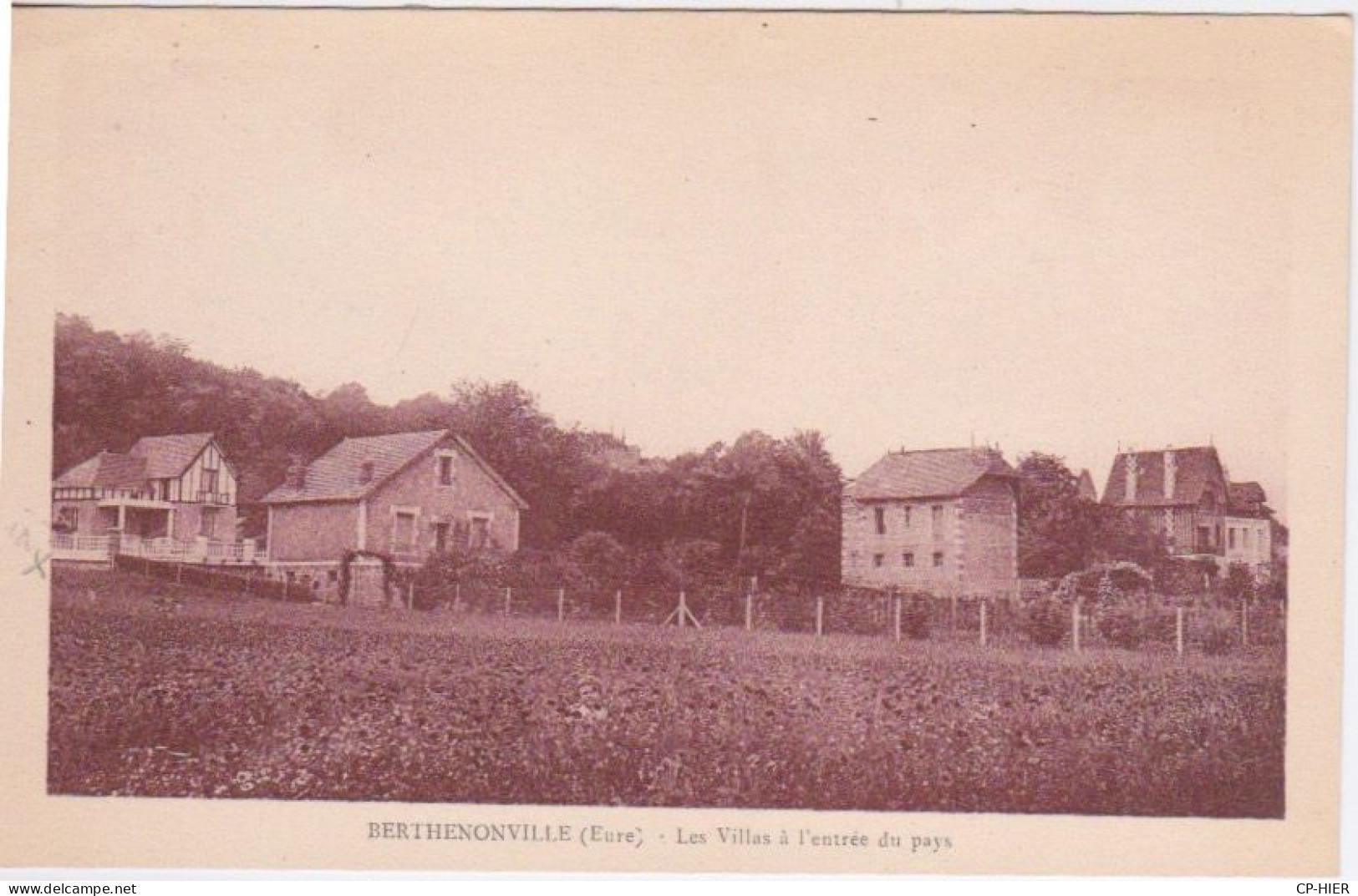 27 - EURE - BERTHENONVILLE - LES VILLAS A L'ENTREE DU PAYS - Other & Unclassified