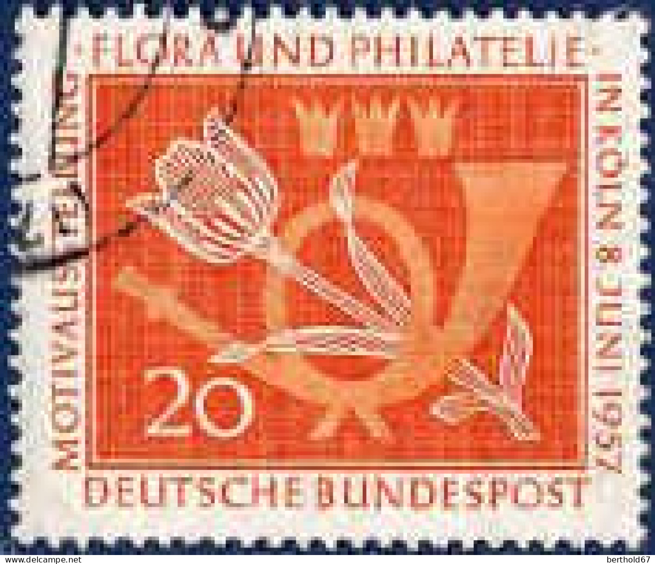 RFA Poste Obl Yv: 133 Mi:254 Flora & Philatelie Köln (cachet Rond) - Gebraucht