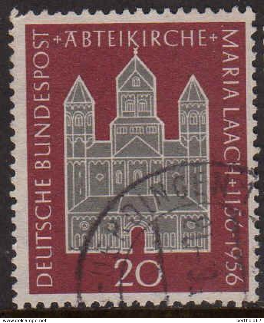 RFA Poste Obl Yv: 114 Mi:238 Abteikirche Maria Laach (Beau Cachet Rond) - Gebraucht