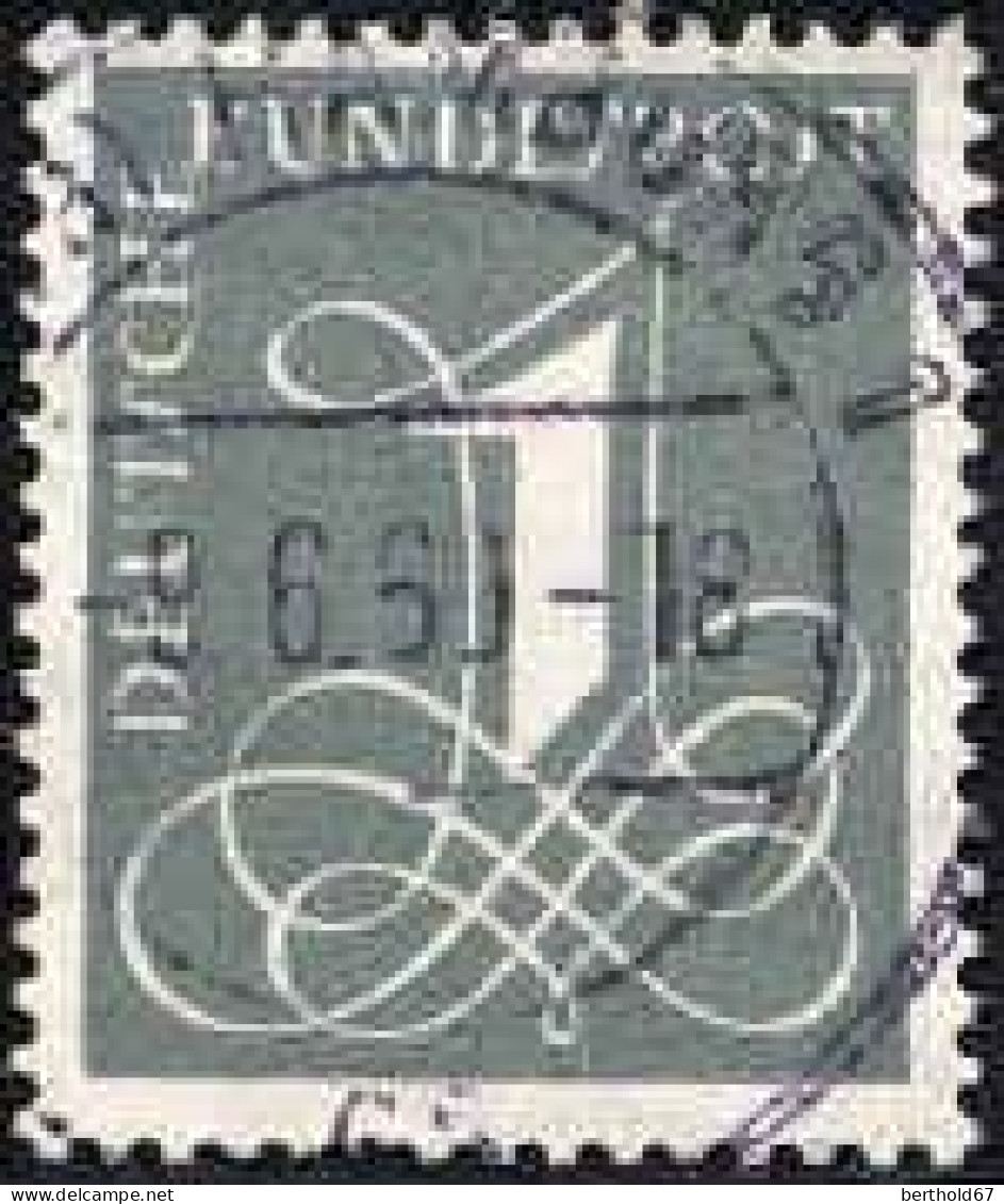 RFA Poste Obl Yv: 102 Mi:226x Chiffre (TB Cachet Rond) - Used Stamps