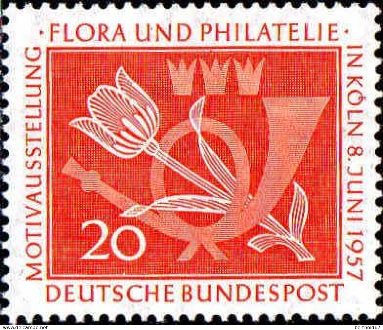 RFA Poste N** Yv: 133 Mi:254 Flora & Philatelie Köln - Nuovi
