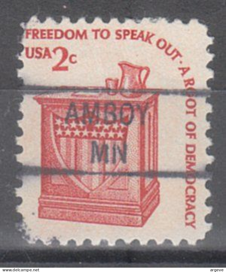 USA Precancel Vorausentwertungen Preo Locals Minnesota, Amboy 841 - Voorafgestempeld