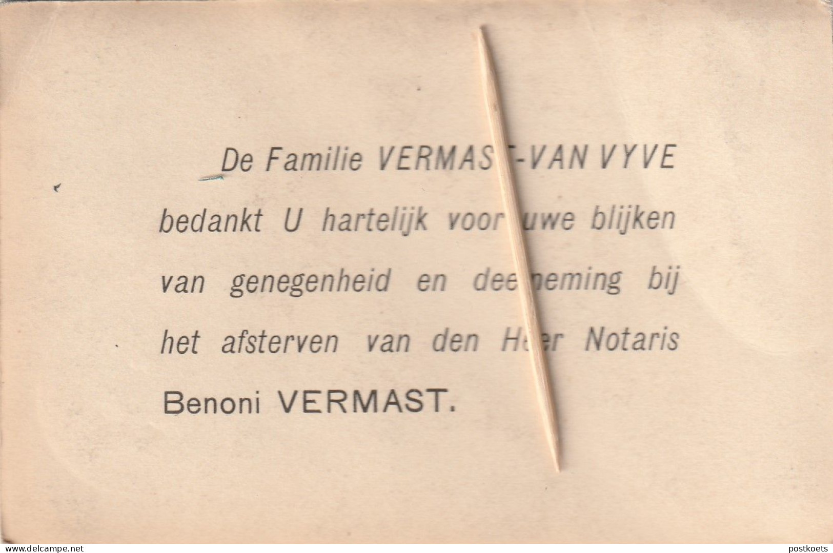 Benoni Vermast-Van Vyve - Devotion Images