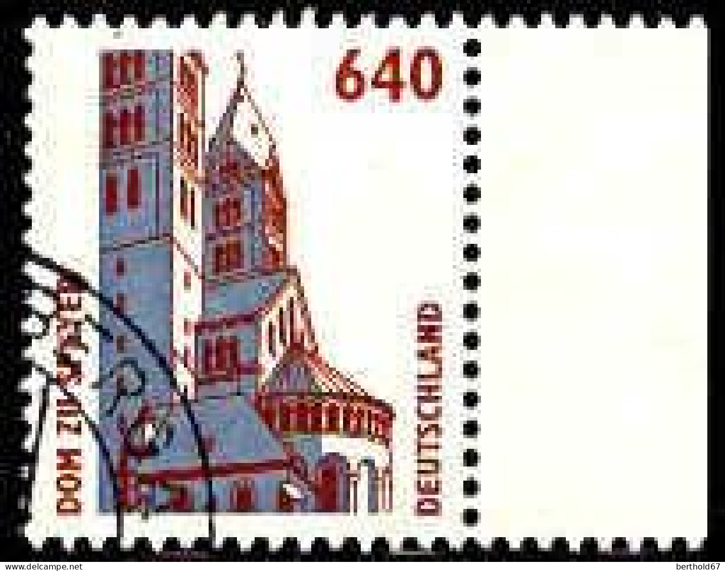 RFA Poste Obl Yv:1643 Mi:1811 Dom Zu Speyer Bord De Feuille (Beau Cachet Rond) - Gebraucht