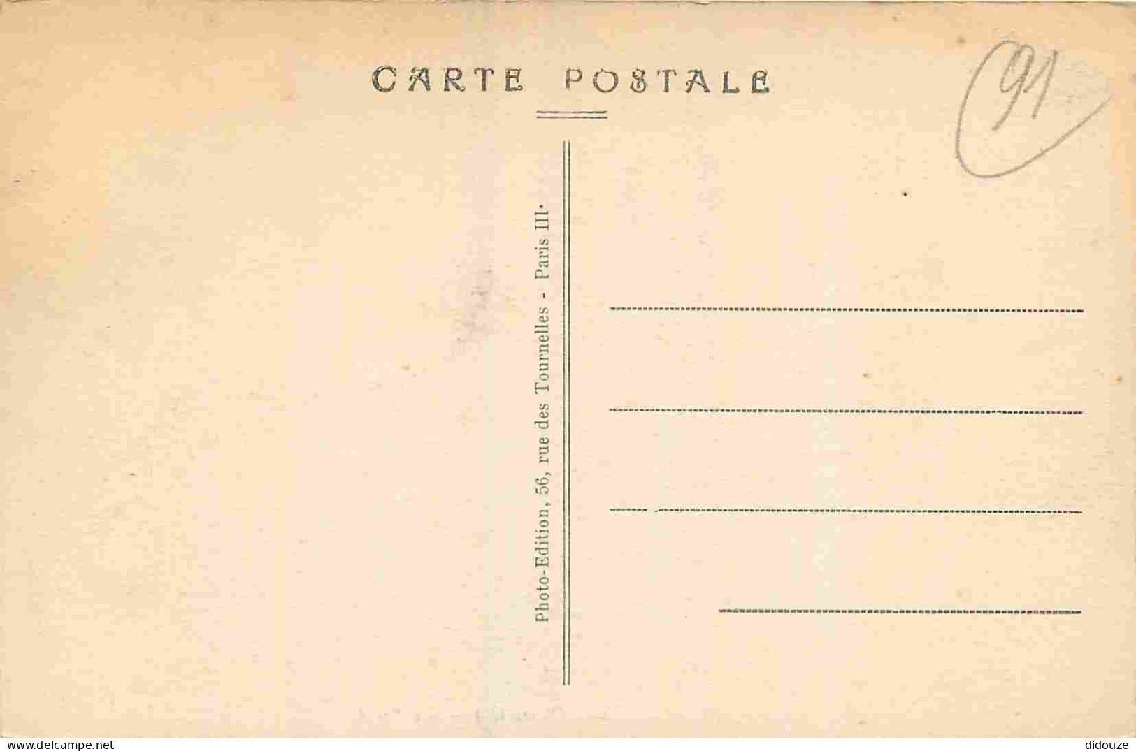 91 - Corbeil Essonnes - Le Pont - Animée - CPA - Voir Scans Recto-Verso - Corbeil Essonnes