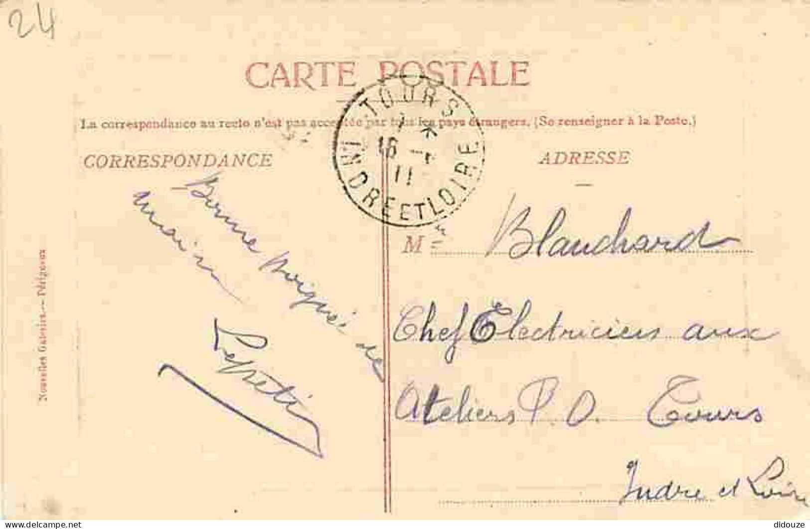 24 - Périgueux - Les Arènes Romaines - Oblitération Ronde De 1911 - CPA - Voir Scans Recto-Verso - Périgueux