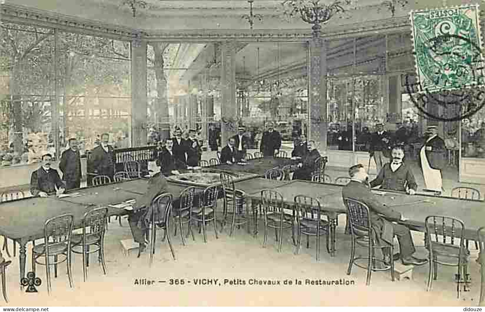 03 - Vichy - Petits Chevaux De La Restauration - Animée - CPA - Voir Scans Recto-Verso - Vichy
