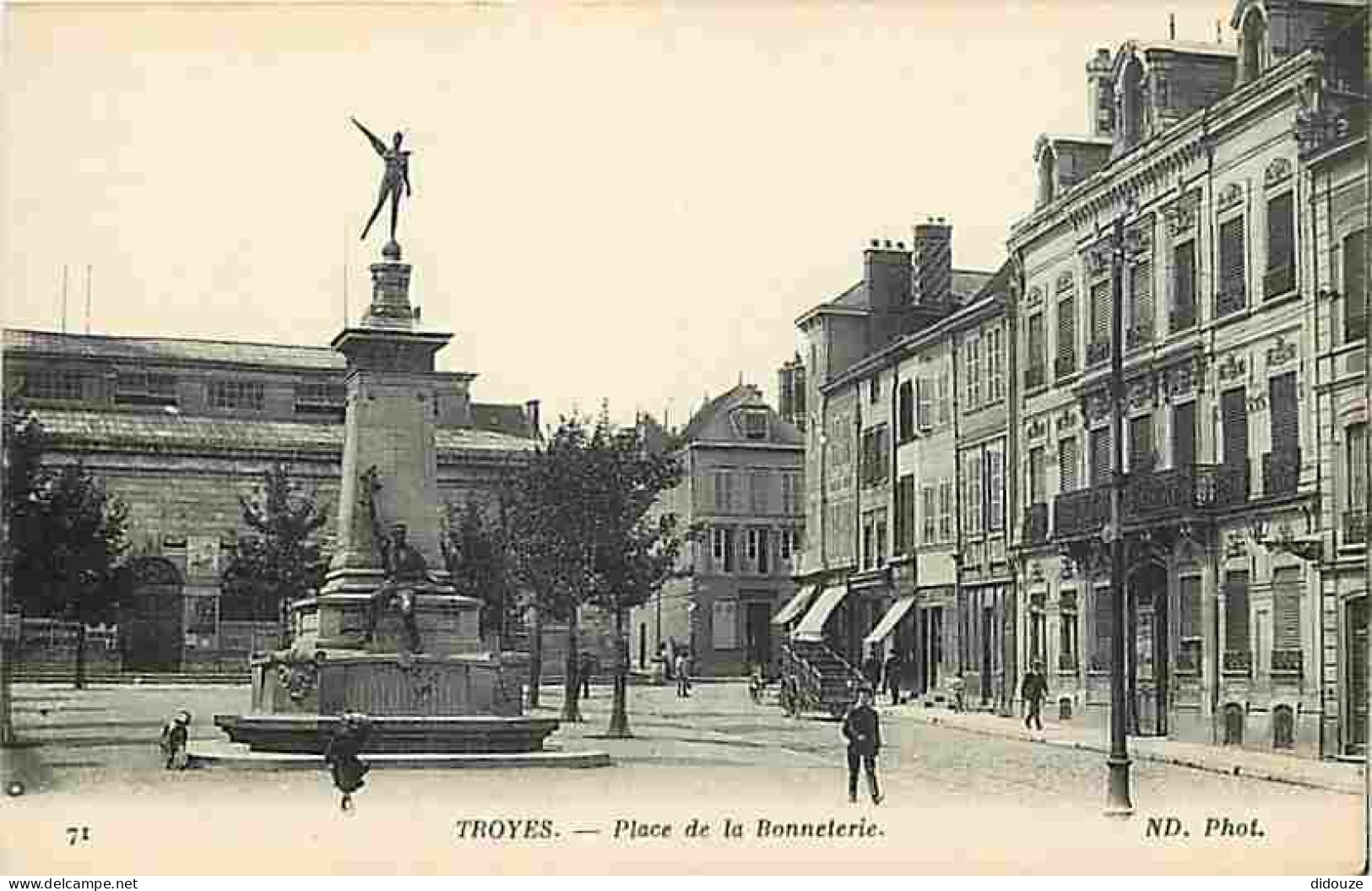 10 - Troyes - Place De La Bonneterie - Animée - Carte Neuve - CPA - Voir Scans Recto-Verso - Troyes