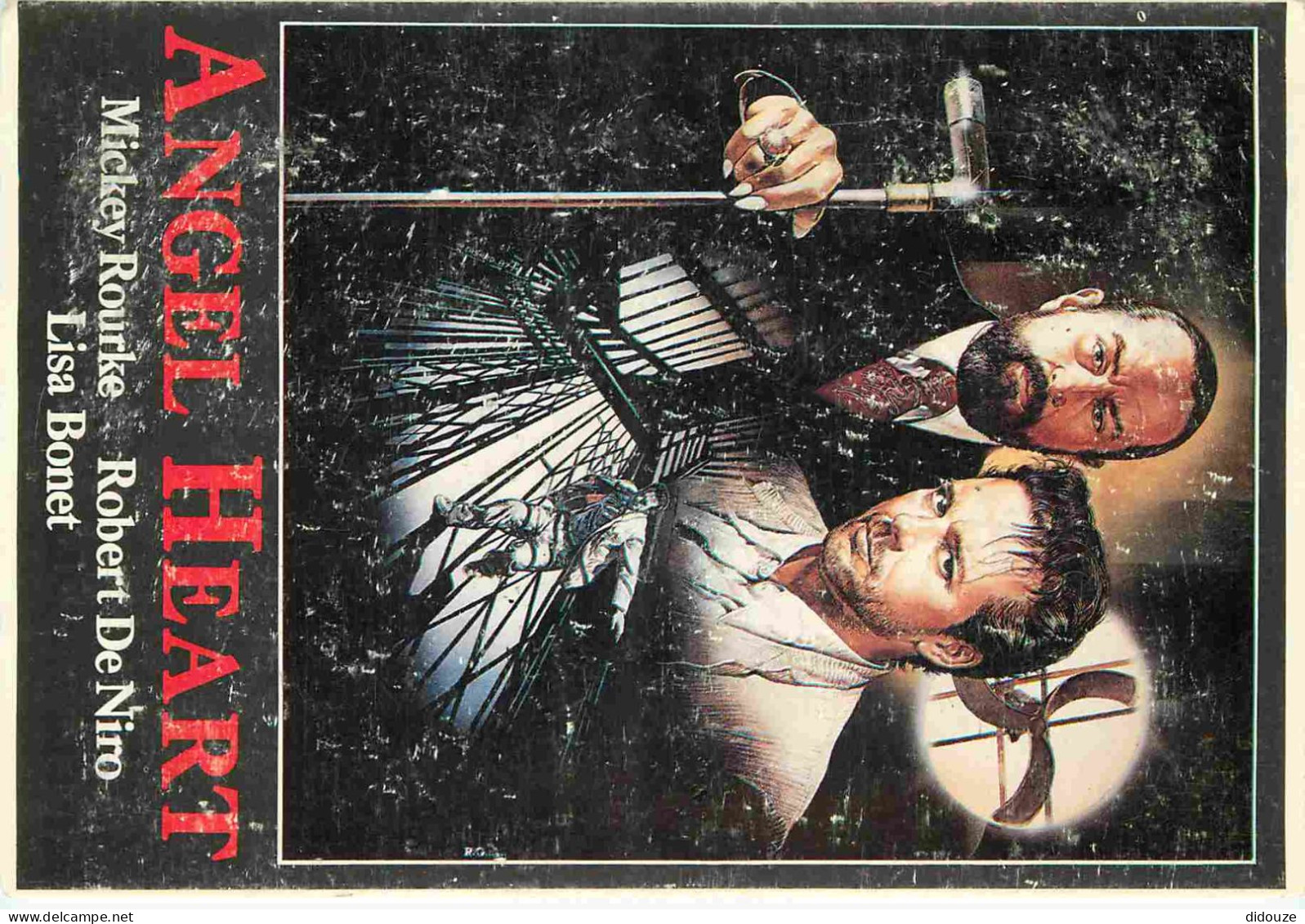 Cinema - Affiche De Film - Angel Heart - Mickey Rourke - Robert E Niro - CPM - Voir Scans Recto-Verso - Plakate Auf Karten