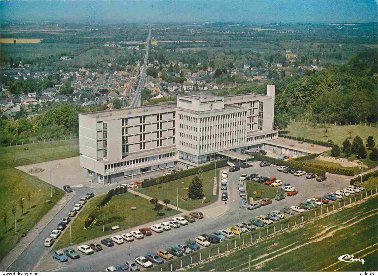 58 - Pougues Les Eaux - Centre Hospitalier De Nevers - Maison Du Diabète Maurice Rudof - Vue Aérienne - Immeuble - Archi - Pougues Les Eaux