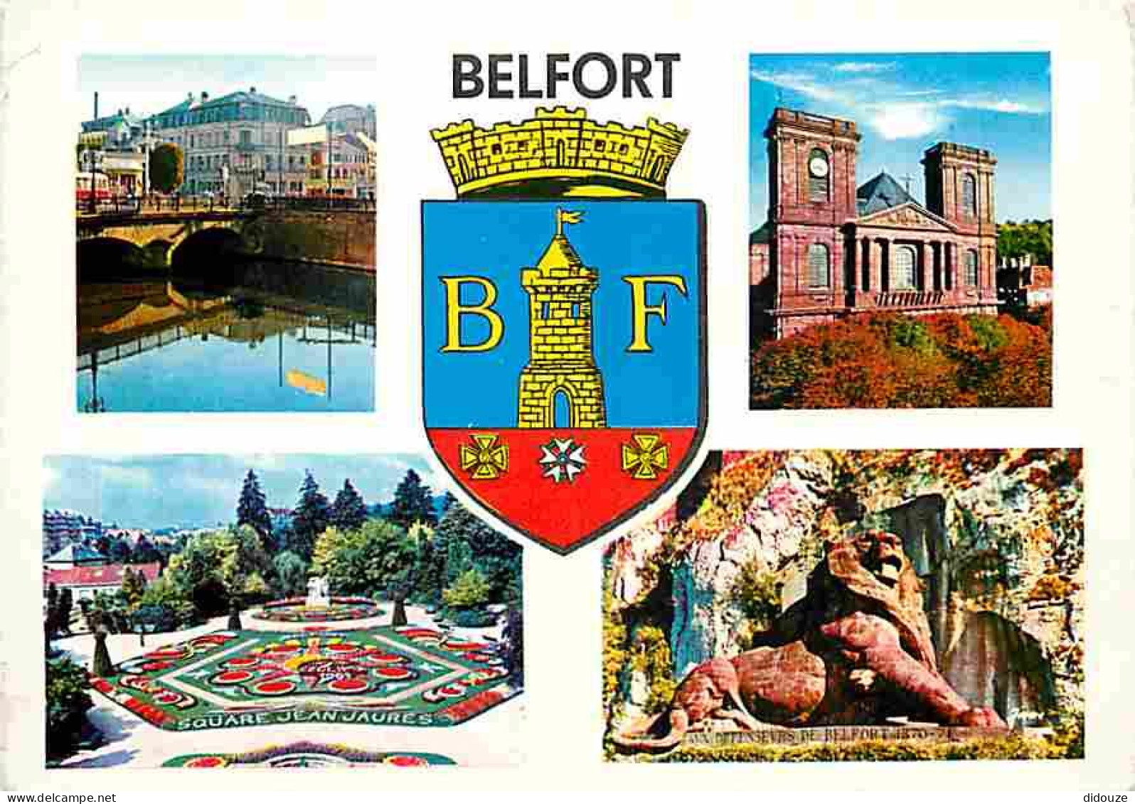 90 - Belfort - Multivues - CPM - Voir Scans Recto-Verso - Belfort - Ville