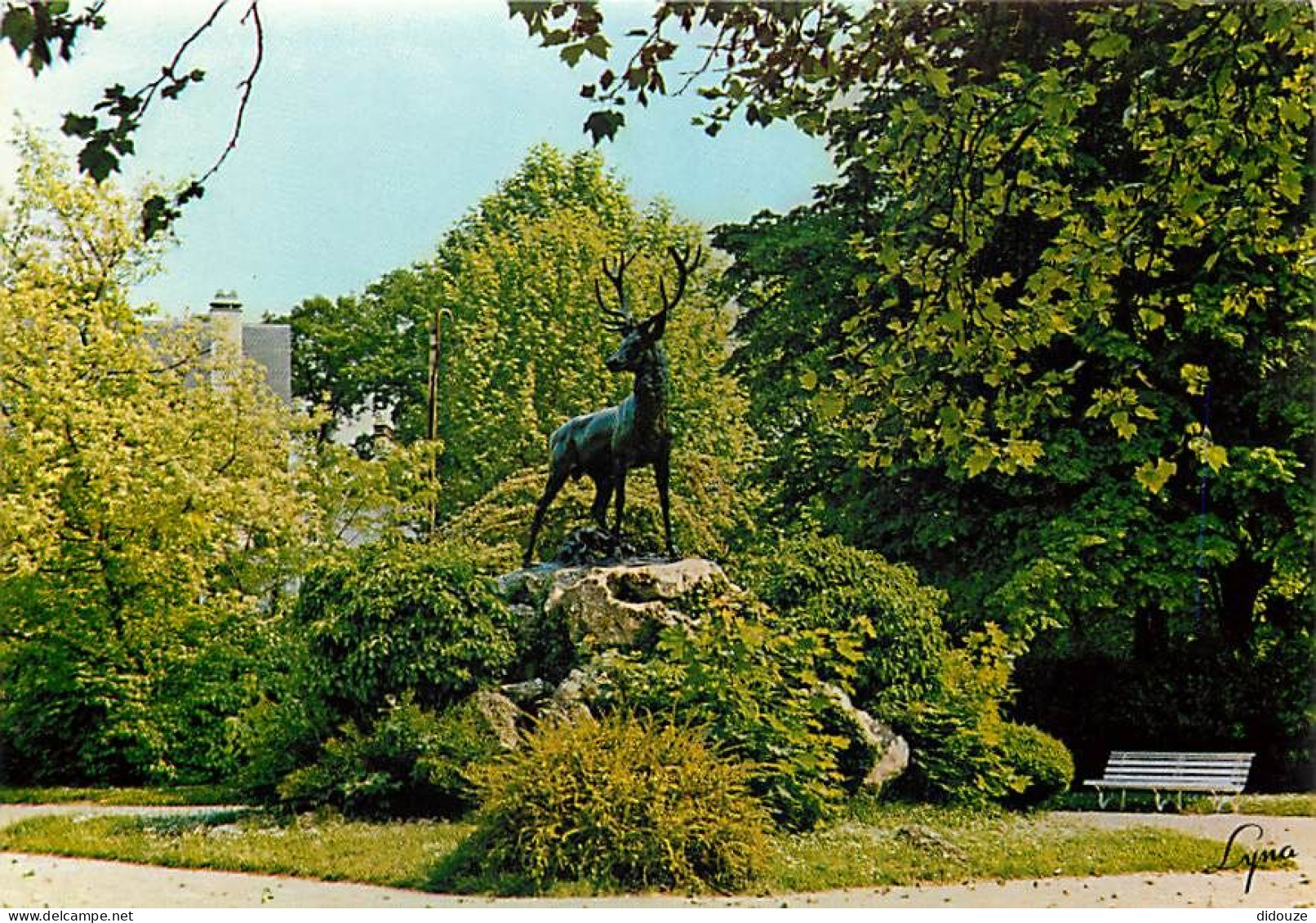 78 - Le Vésinet - Le Parc Des Ibis - Le Cerf - Statue - CPM - Carte Neuve - Voir Scans Recto-Verso - Le Vésinet