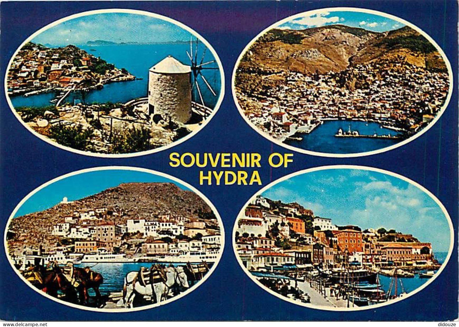 Grèce - Ile De Hydra - Multivues - Carte Neuve - CPM - Voir Scans Recto-Verso - Greece