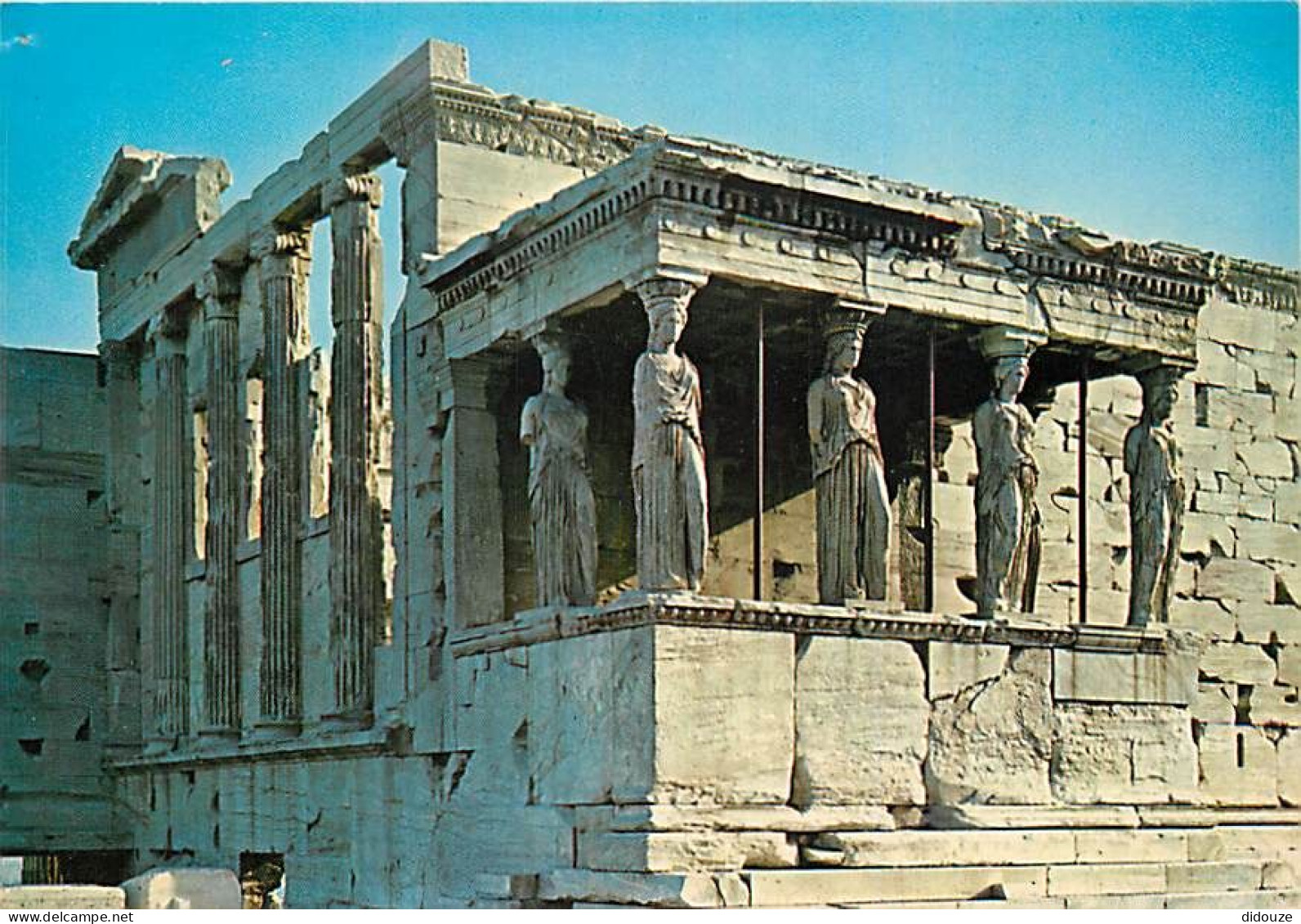 Grèce - Athènes - Athína - L'Acropole - Le Portique Des Caryatides - Carte Neuve - CPM - Voir Scans Recto-Verso - Greece