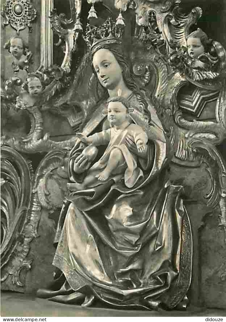 Art - Art Religieux - Madonna - CPM - Voir Scans Recto-Verso - Gemälde, Glasmalereien & Statuen