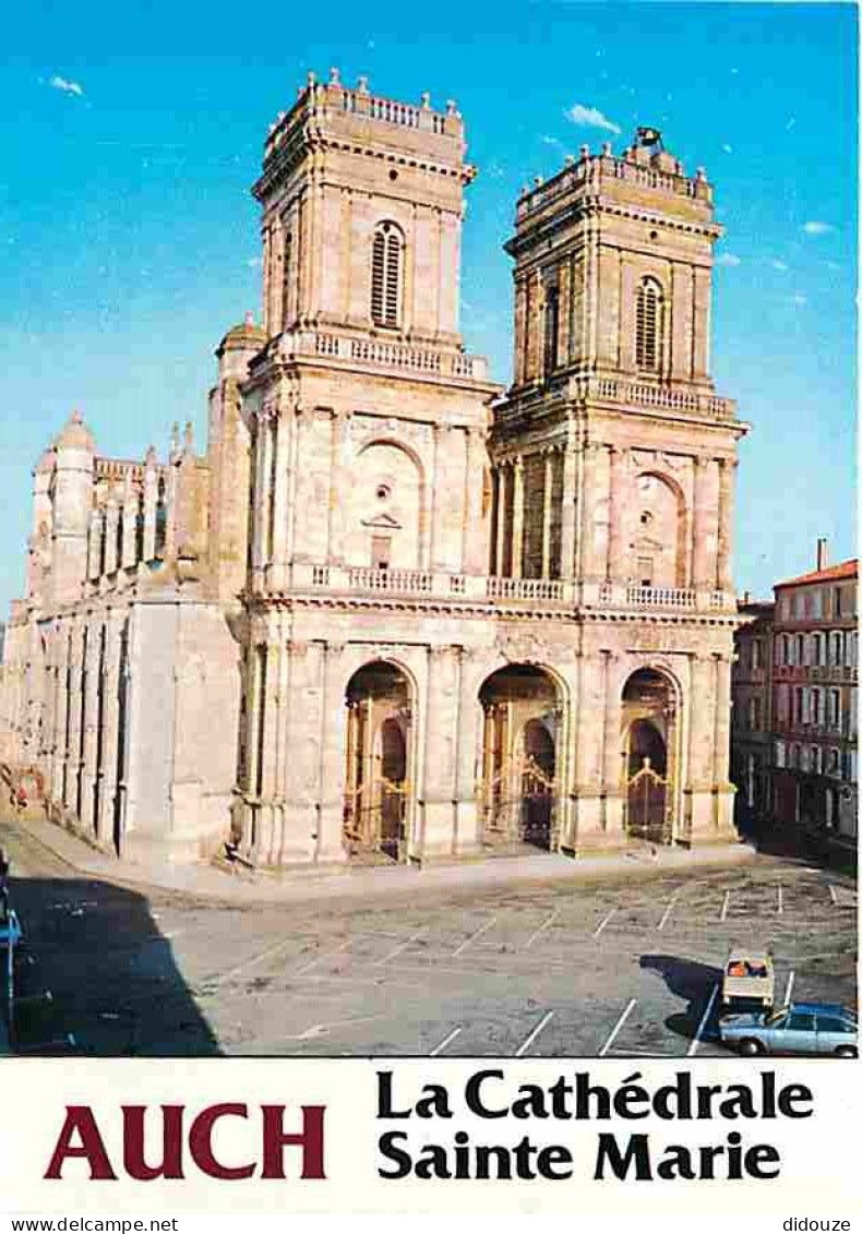 32 - Auch - La Cathédrale Sainte Marie - Automobiles - Carte Neuve - CPM - Voir Scans Recto-Verso - Auch