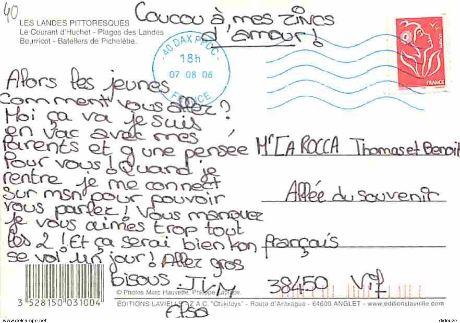 Animaux - Anes - Les Landes - Multivues - Plage - CPM - Voir Scans Recto-Verso - Esel