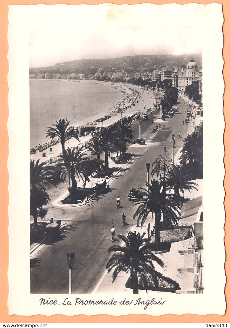 Ppgf/ CPSM Grand Format - ALPES MARITIMES - NICE - LA PROMENADE DES ANGLAIS - Photo Munier - Andere & Zonder Classificatie