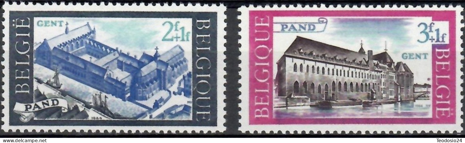 Belgique  Belgien 1964 1304/05 ** - Ungebraucht