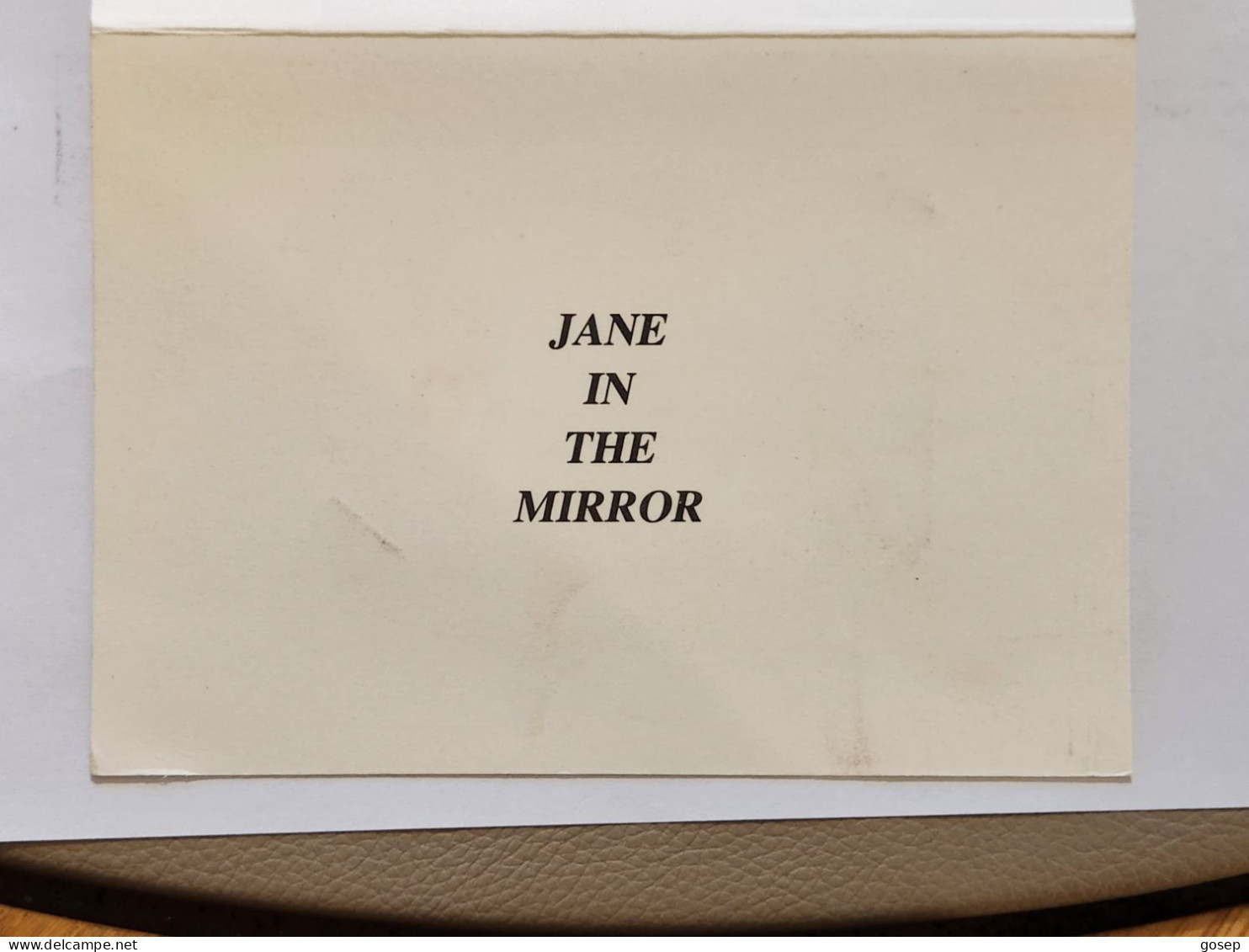 United Kingdom-(BTG-518)-Jane In The Mirror-(510)(5units)in Folder-(505C)(tirage-1.000)-price Cataloge-10.00£-mint - BT Edición General