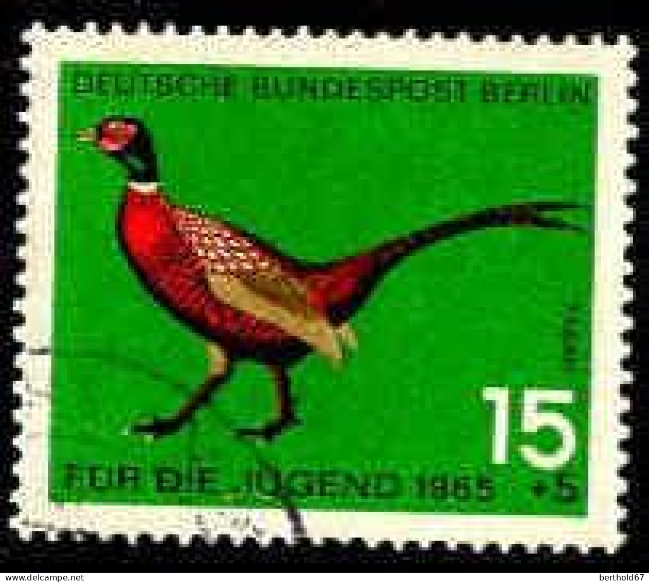 Berlin Poste Obl Yv:226/229 Pour La Jeunesse Gibier à Plumes - Used Stamps