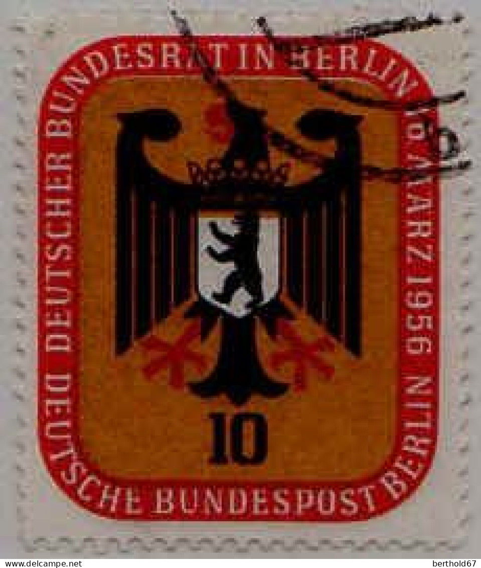Berlin Poste Obl Yv:121/122 Session Du Bundesrat à Berlin (cachet Rond) - Used Stamps