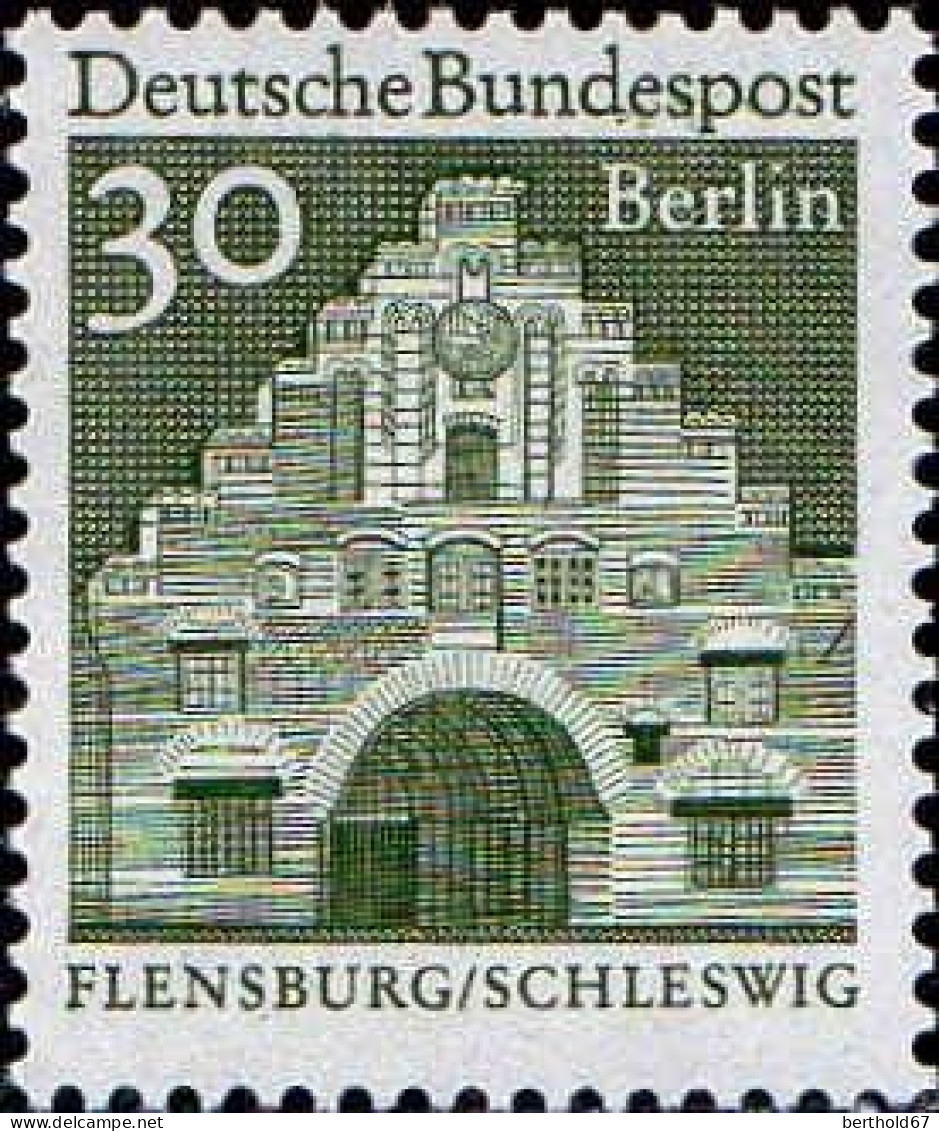 Berlin Poste N** Yv:246/252 Edifices Allemands - Ungebraucht