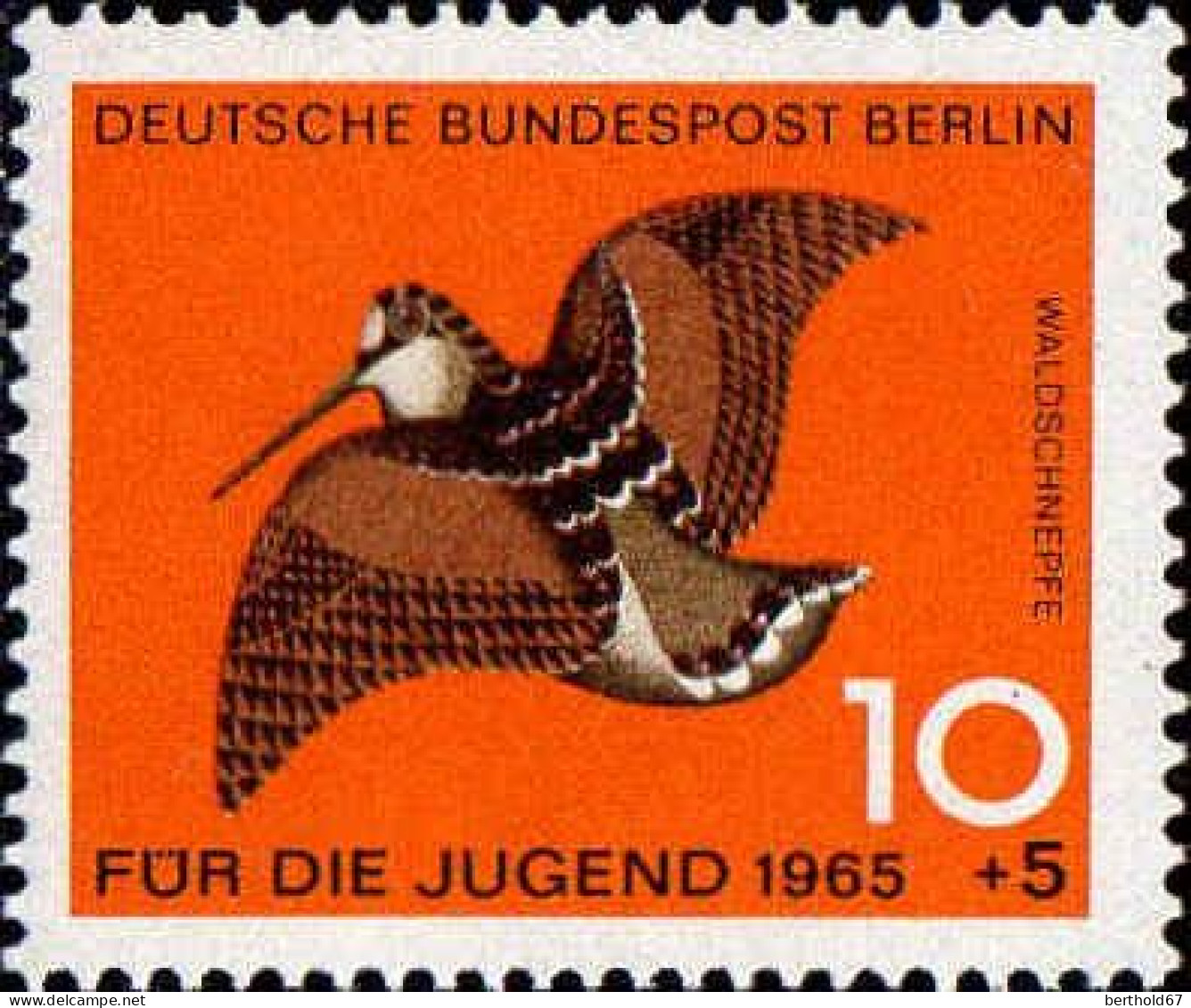 Berlin Poste N** Yv:226/229 Pour La Jeunesse Gibier à Plumes - Unused Stamps