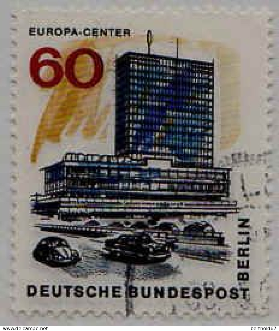 Berlin Poste Obl Yv:230/241 Bâtiments de Berlin (Beau cachet rond)