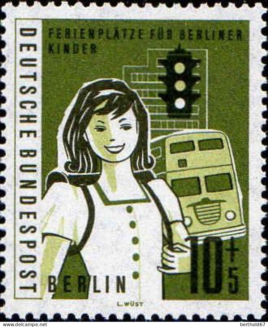 Berlin Poste N** Yv:172/175 Vacances Pour Les Enfants Berlinois - Unused Stamps