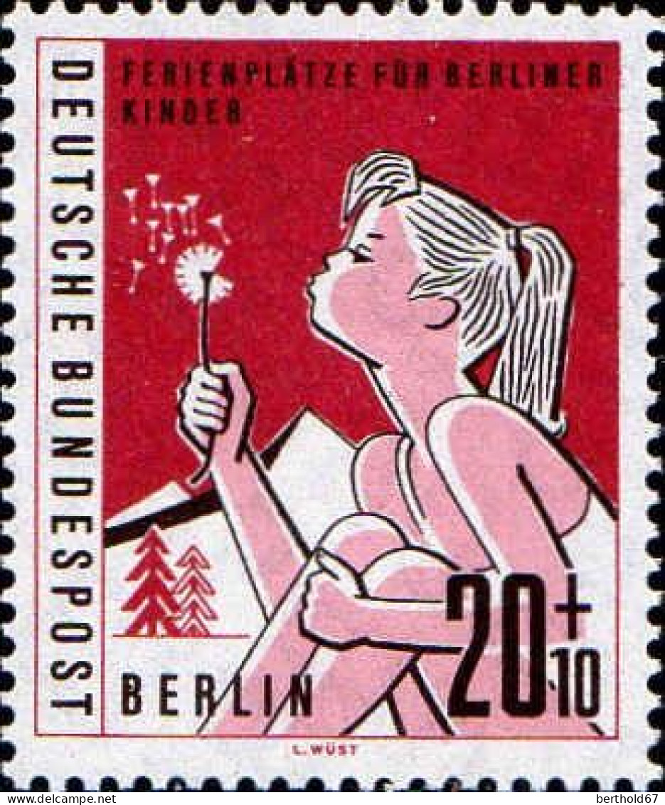 Berlin Poste N** Yv:172/175 Vacances Pour Les Enfants Berlinois - Unused Stamps