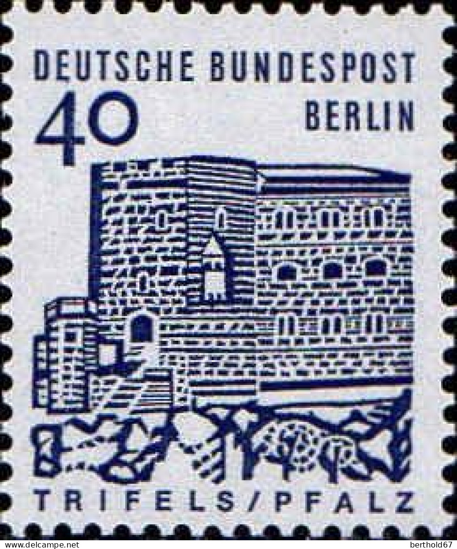 Berlin Poste N** Yv:219/225 Edifices Allemands - Ungebraucht