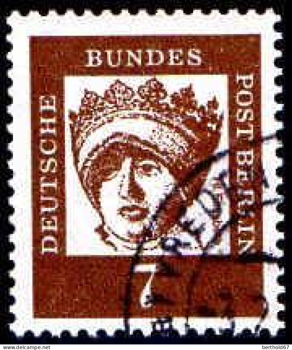 Berlin Poste Obl Yv:178/192 Allemands Célèbres (cachet Rond) - Oblitérés