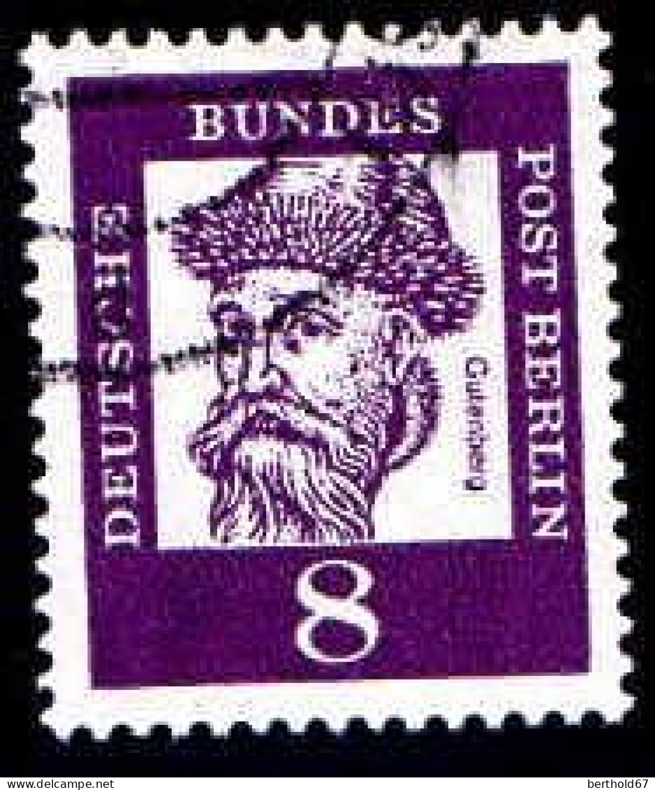 Berlin Poste Obl Yv:178/192 Allemands Célèbres (cachet Rond) - Gebraucht