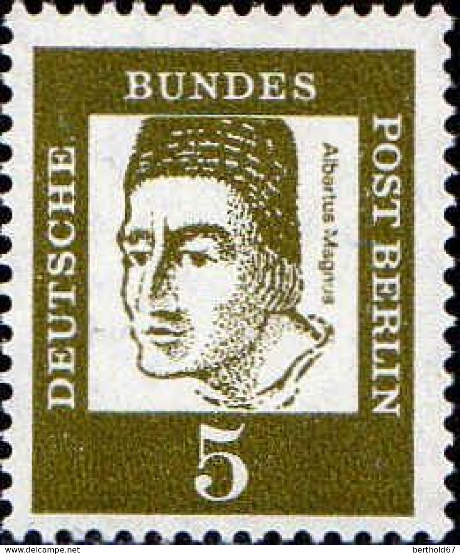 Berlin Poste N** Yv:178/192 Allemands Célèbres - Unused Stamps