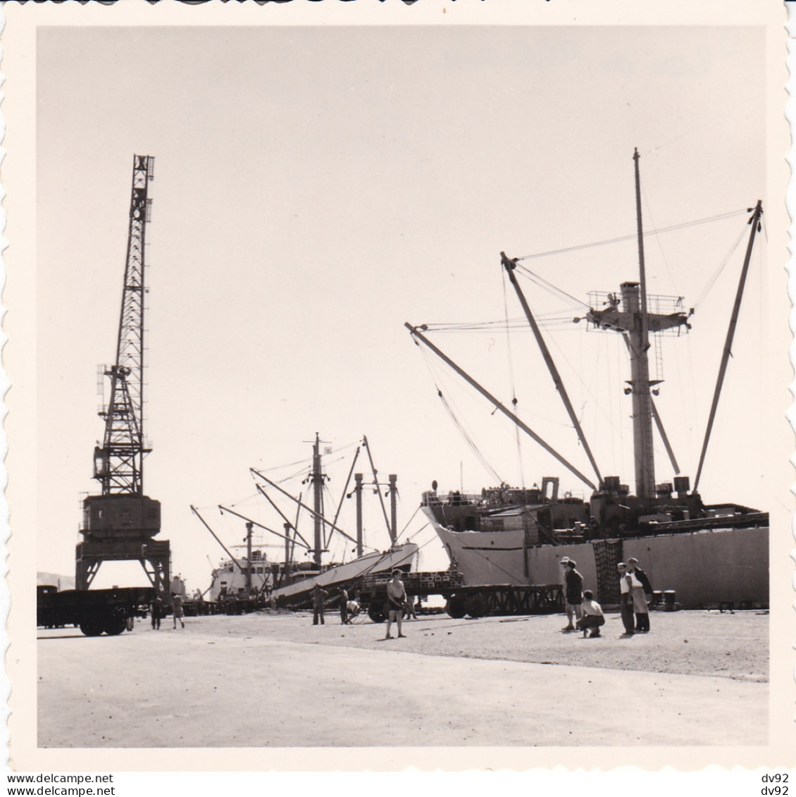 MAROC BAIE DE MEHDIA 1957 - Barcos