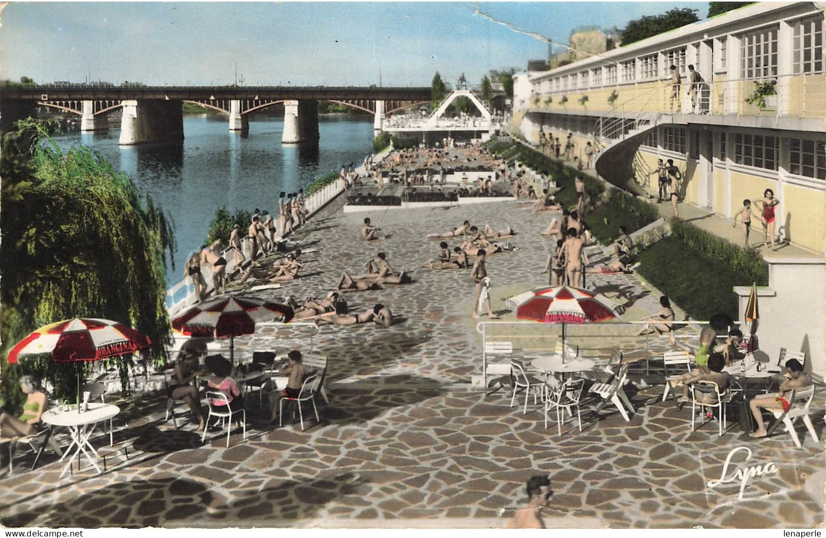 D9671 Levallois Asnières Piscine Du Pont Du Chemin De Fer - Levallois Perret