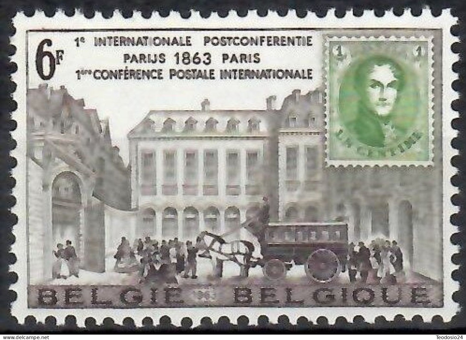 Belgique  Belgien 1963 1250 ** - Unused Stamps