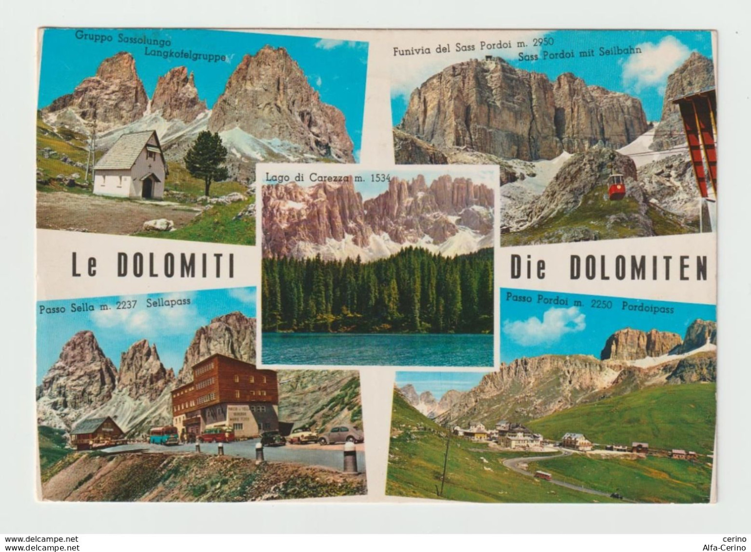 LE  DOLOMITI:  VISIONI  -  PER  LA  SVIZZERA  -  FG - Belluno