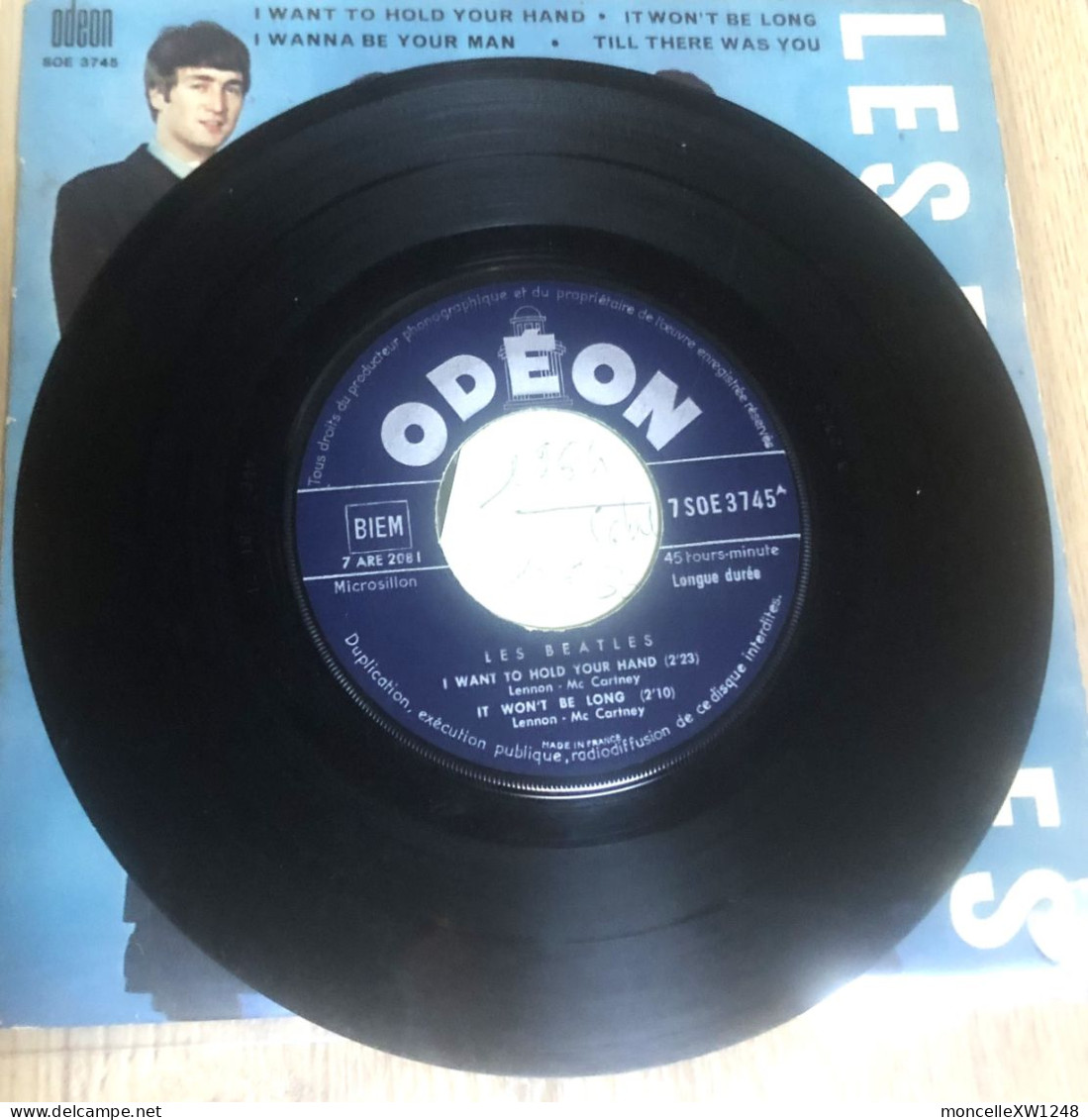 Les Beatles - 45 T EP I Want To Hold Your Hand (1964) - 45 Rpm - Maxi-Single