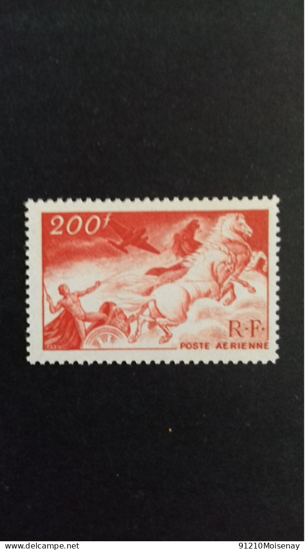 FRANCE  PA  N°19 A    Rouge Sang  (papier Carton)**   LOT - 1927-1959 Ungebraucht