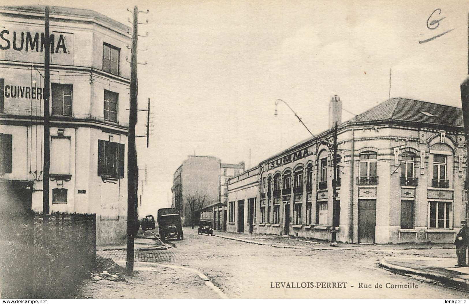 D9673 Levallois Perret Rue De Cormeille - Levallois Perret