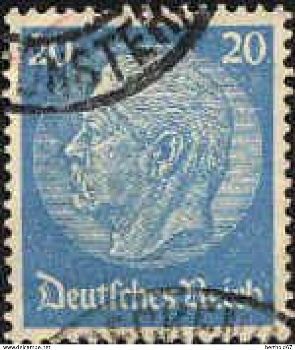 Allemagne Poste Obl Yv:492 Mi:521 Paul Von Hindenburg (cachet Rond) - Oblitérés