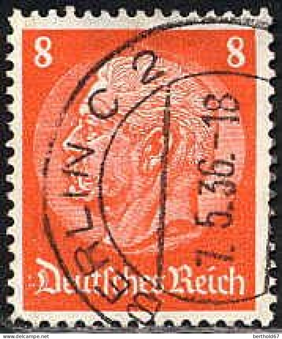 Allemagne Poste Obl Yv:488 Mi:517 Paul Von Hindenburg Berlin 7-5-36 (TB Cachet à Date) - Gebraucht