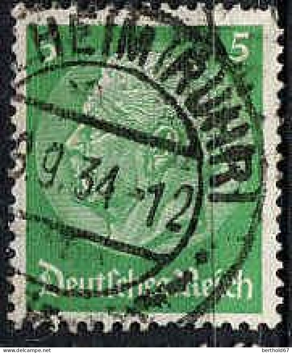 Allemagne Poste Obl Yv:444 Mi:468 Paul Von Hindenburg (TB Cachet à Date) 8-9-34 - Gebraucht