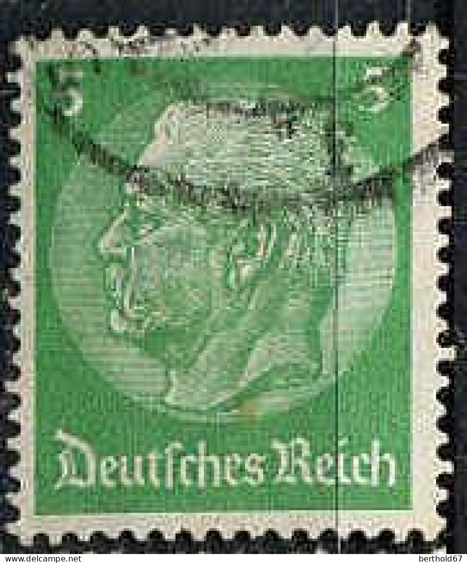 Allemagne Poste Obl Yv:444 Mi:468 Paul Von Hindenburg (cachet Rond) - Used Stamps